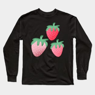 Strawberries Long Sleeve T-Shirt